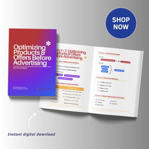 Optimizing Products & Offers Before Advertising - Practical Workbook