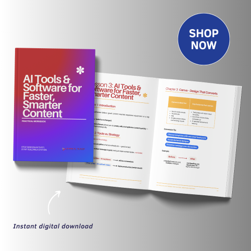 AI Tools & Software for Faster, Smarter Content - Practical Workbook