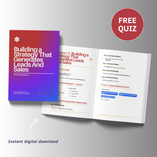 Building a Strategy That Generates Leads and Sales: Knowledge check