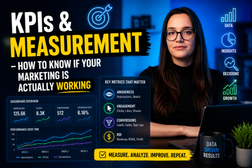 KPIs & Measurement - How To Know If Your Marketing Is Actually Working: Video Lesson