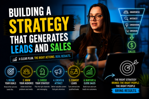 Building a Strategy That Generates Leads and Sales: Video Lesson
